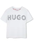 HUGO KIDS logo-embellished T-shirt - White