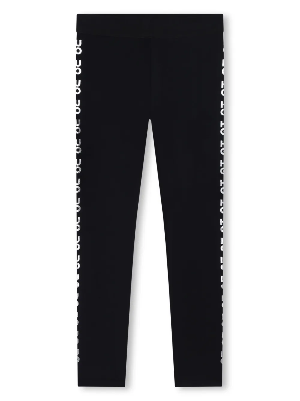 HUGO KIDS Legging com faixa de logo | Preto | Image 1