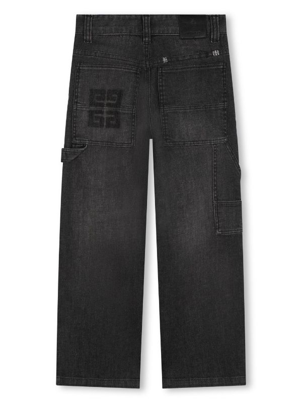 Givenchy fashion black jeans