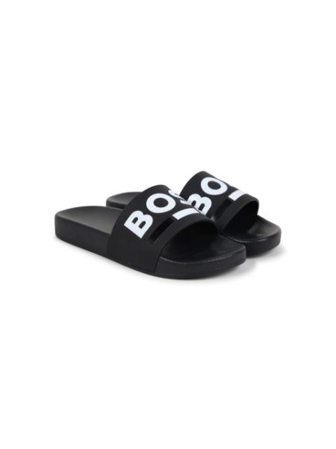 BOSS Kidswear Aqua flip flops