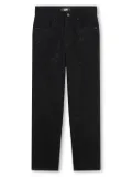 Karl Lagerfeld Kids logo-patch cotton-blend jeans - Black