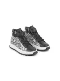 Dkny Kids logo-print high-top sneakers - Black