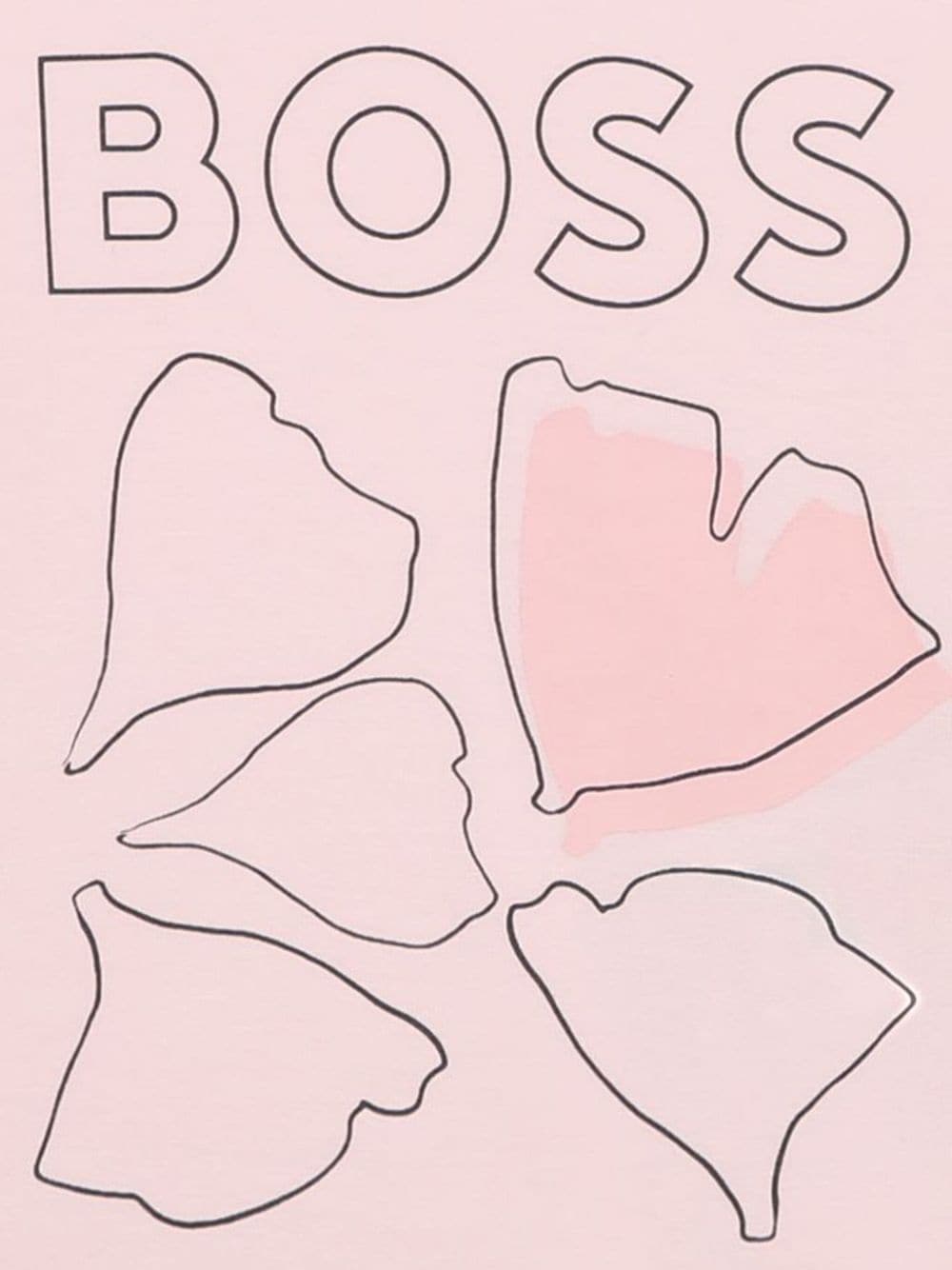 Shop Bosswear Logo-print T-shirt In Pink