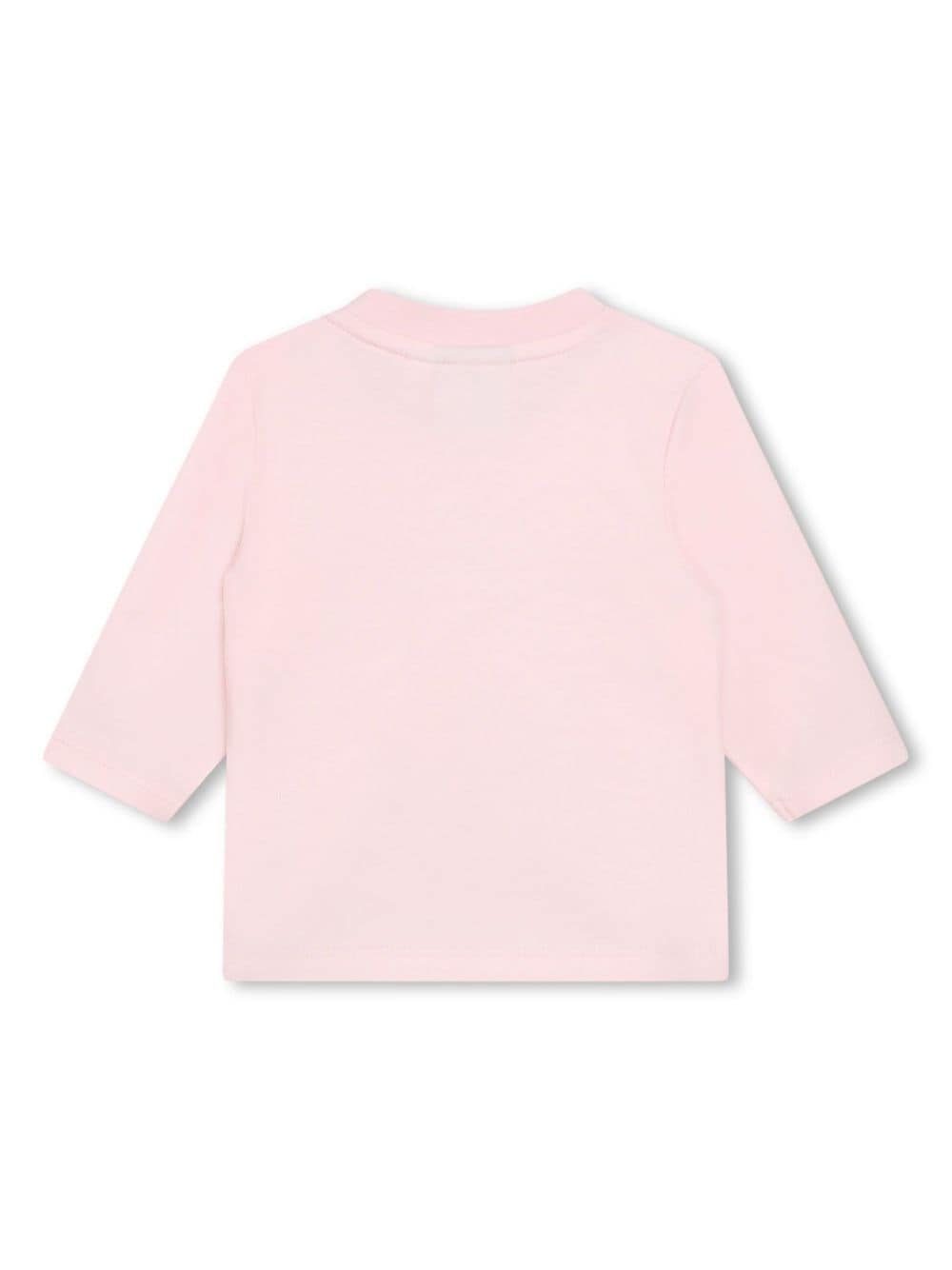 Shop Bosswear Logo-print T-shirt In Pink