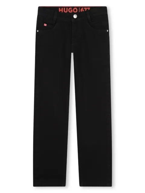 HUGO KIDS straight-leg jeans