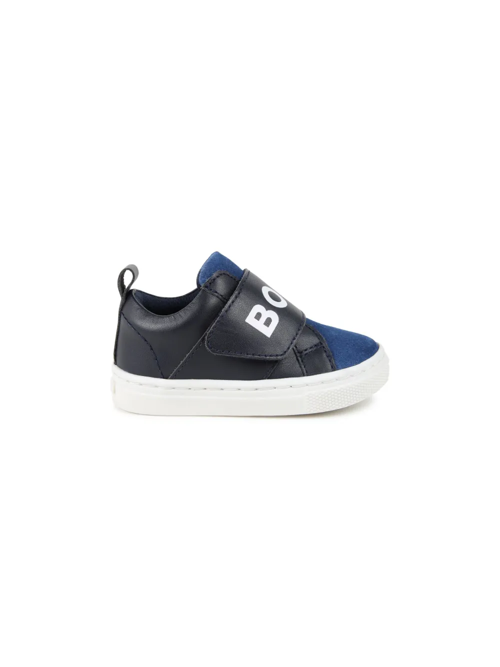 BOSS Kidswear Sneakers met colourblocking - Zwart