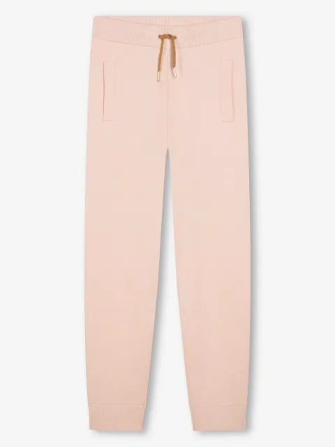 Chloé Kids drawstring knit track pants