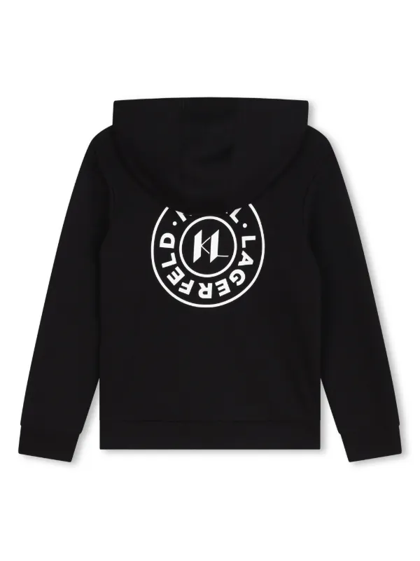 Karl lagerfeld zip up hoodie best sale