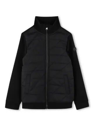 BOSS Kidswear モノグラム ジャケット | ブラック | FARFETCH JP
