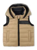 BOSS Kidswear reversible vest - Black