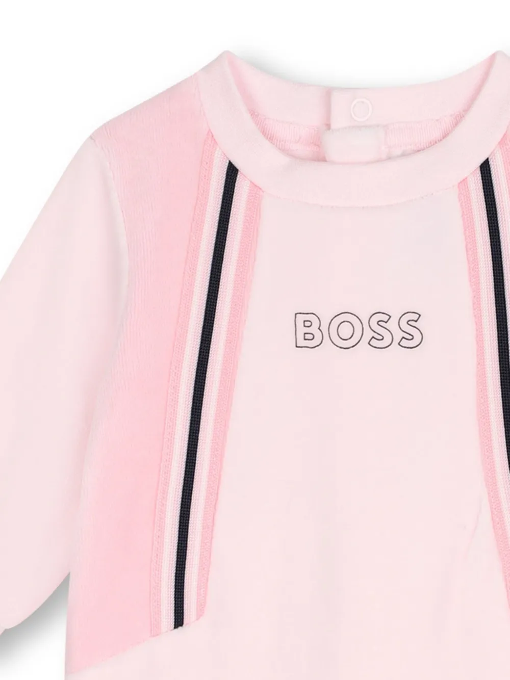 BOSS Kidswear Babypakje met geborduurd logo Roze