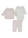 Chloé Kids organic-cotton set - White