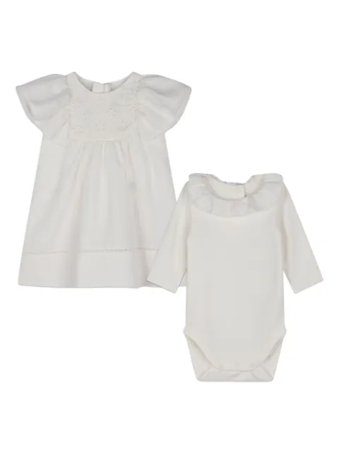 Chloé Kids طقم بيجامة مزين بكرانيش