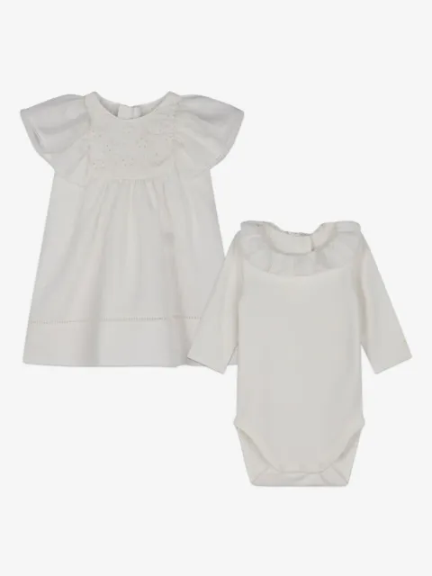 Chloé Kids ruffle-detail pyjamas set