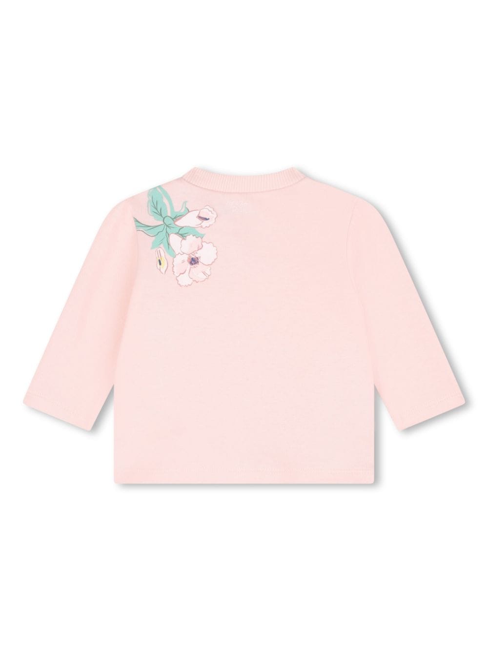 Kenzo Kids floral-print tracksuit - Roze