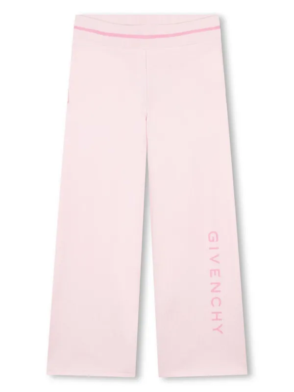 Givenchy Kids 4G Reversible Trousers Pink FARFETCH GE
