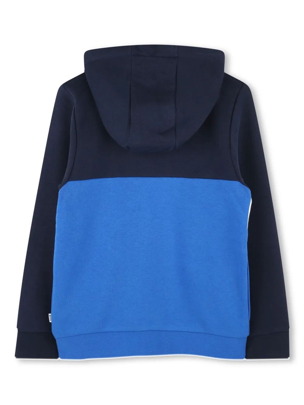 BOSS Kidswear zip-up hoodie - Blauw