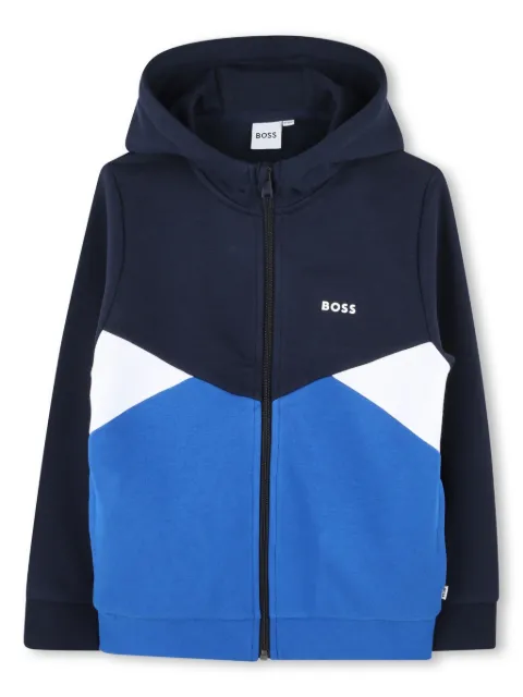 BOSS Kidswear Kapuzenjacke mit Reißverschluss