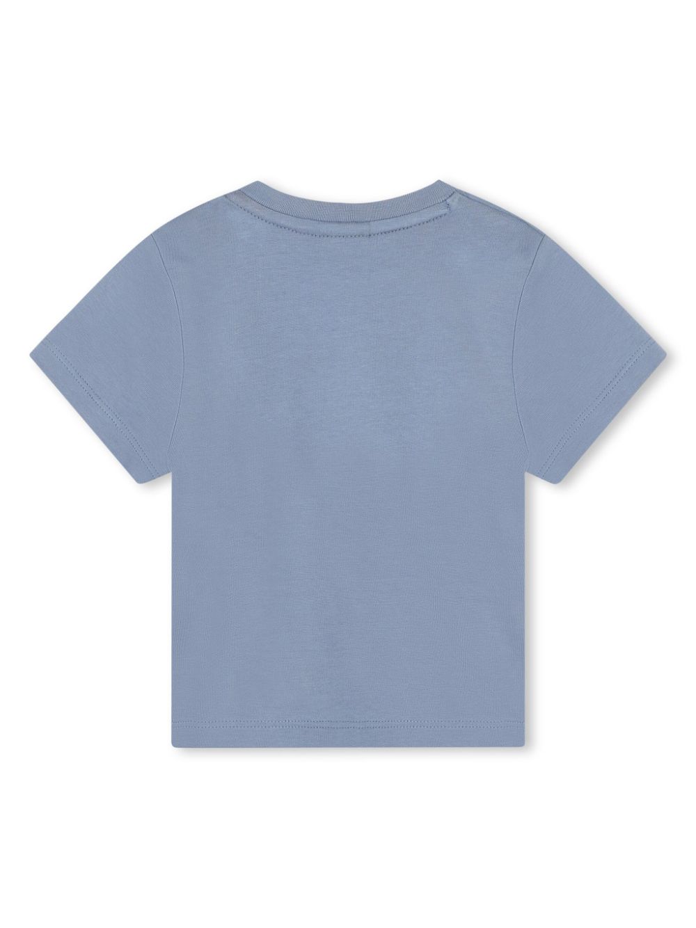 Shop Bosswear Printed Cotton T-shirt In Blue