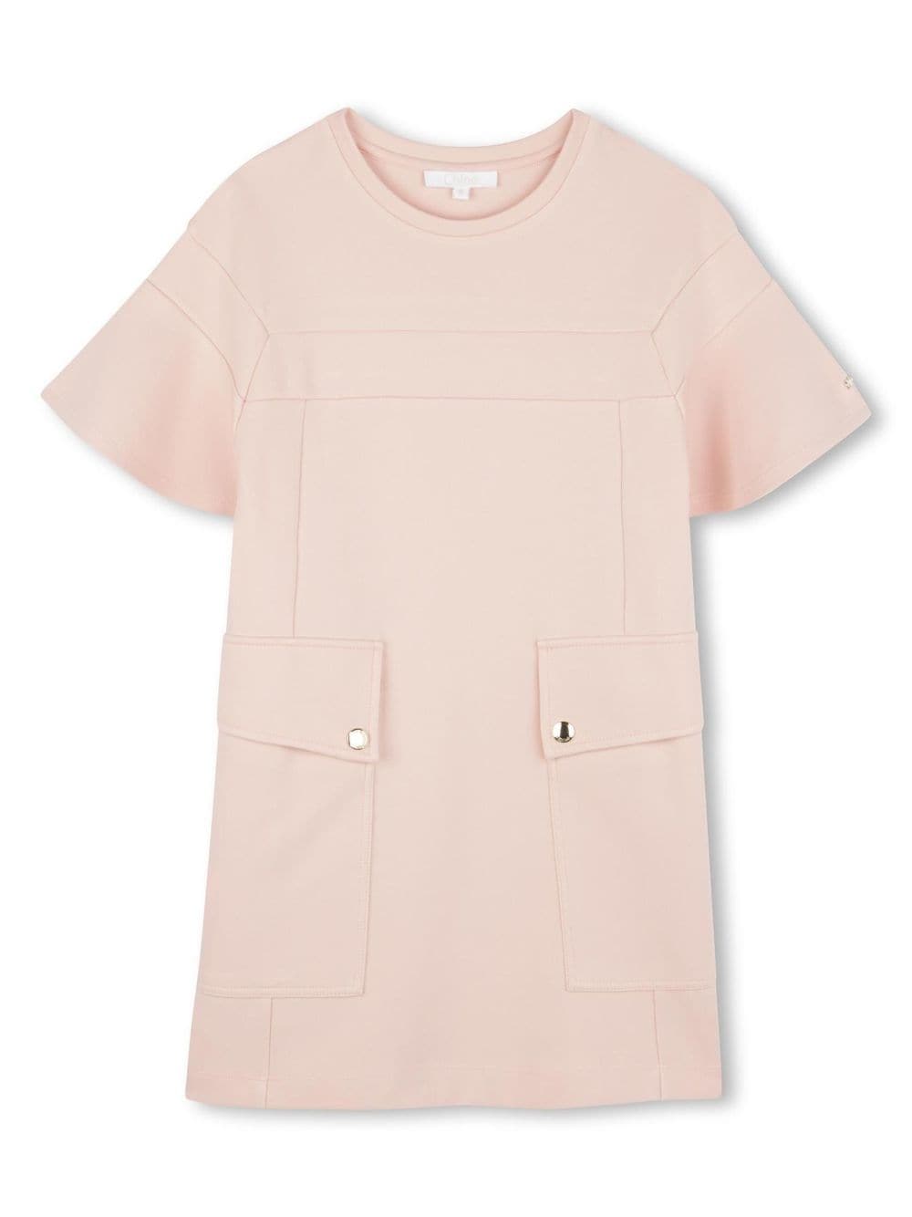 Chloé Kids Milano dress - Marrone