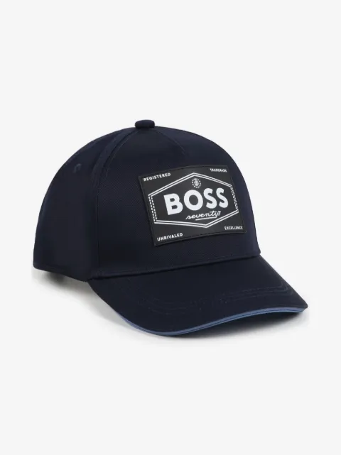 BOSS Kidswear gorra con parche del logo