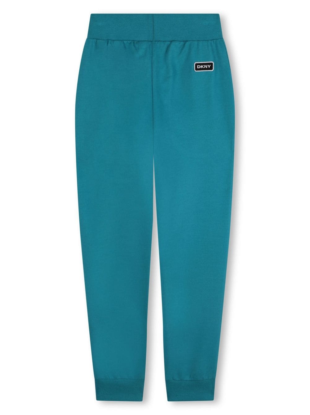 Dkny Kids Katoenen trainingsbroek met geborduurd logo - Blauw