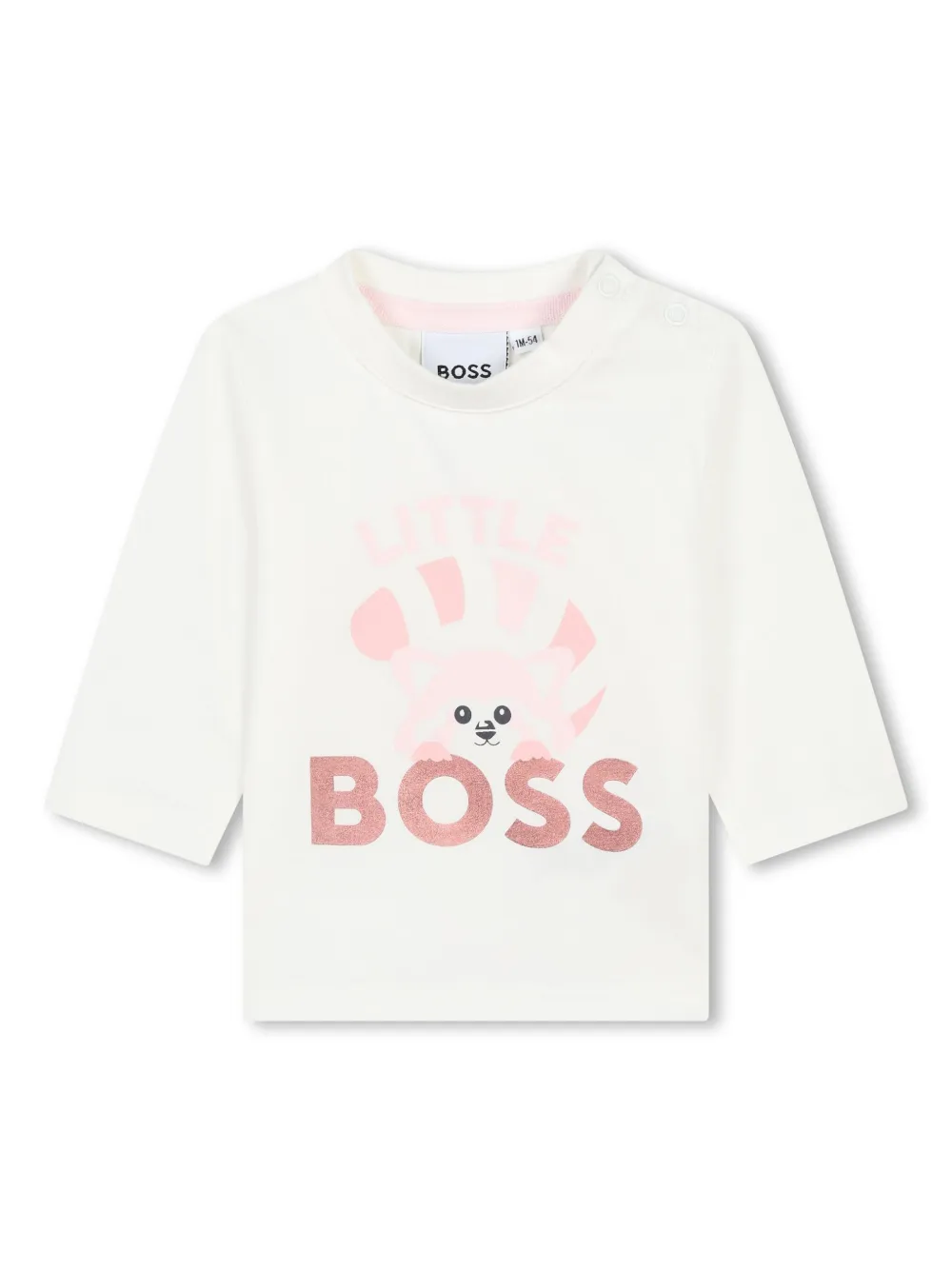BOSS Kidswear Jack T-shirt en broek met logoprint Zwart