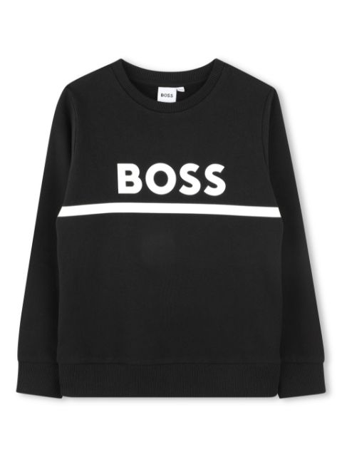 BOSS Kidswear sudadera con logo