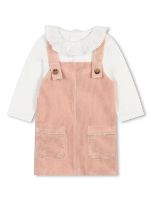 Chloé Kids organic cotton dress set