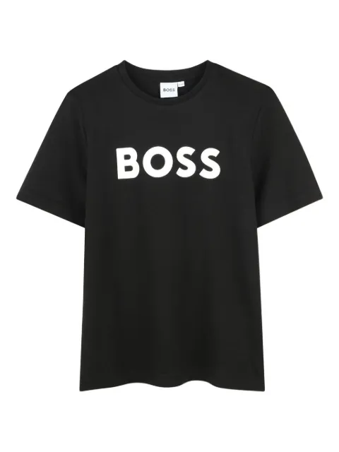 BOSS Kidswear logo-print T-shirt