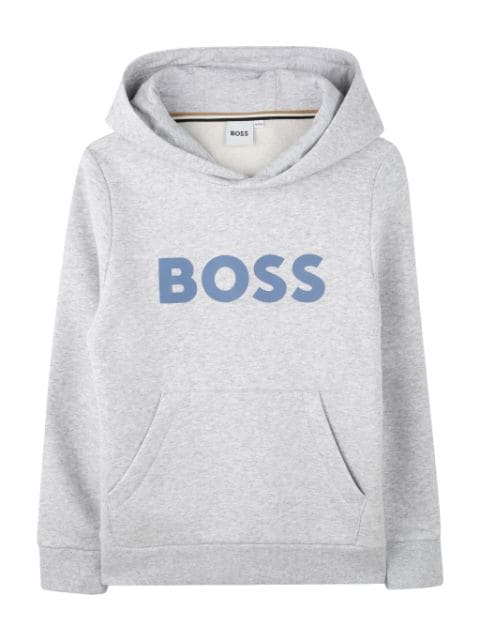 BOSS Kidswear logo-print hoodie