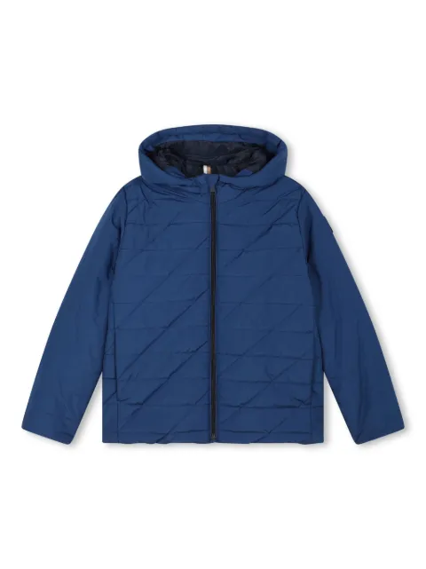 BOSS Kidswear puffer hooded jacket 