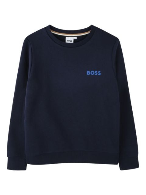 BOSS Kidswear sweat à logo imprimé