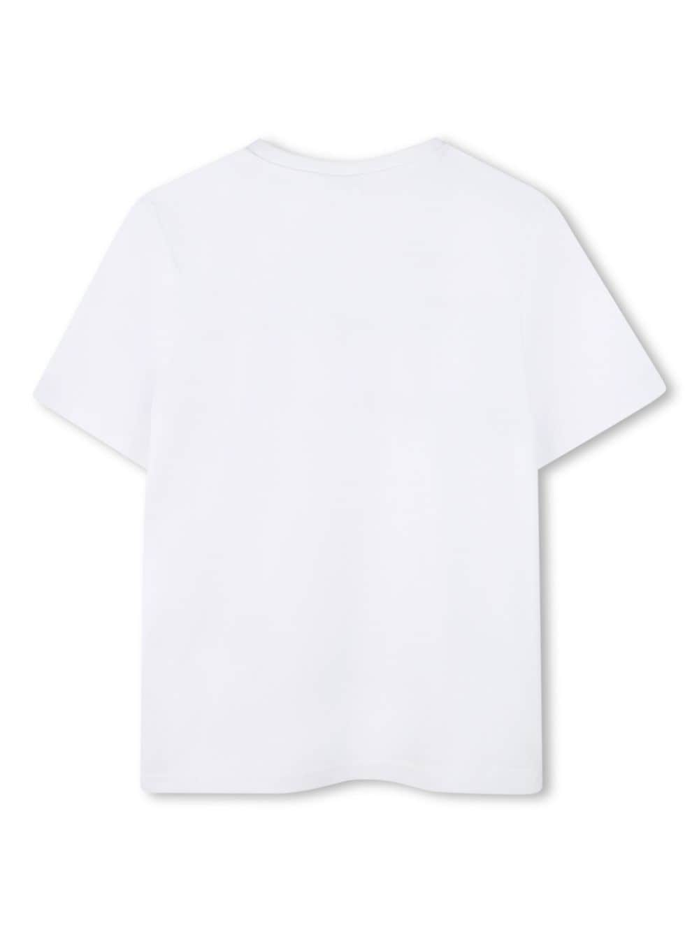 BOSS Kidswear short-sleeved T-shirt - Wit