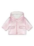 BOSS Kidswear reversible hooded puffer jacket - Pink