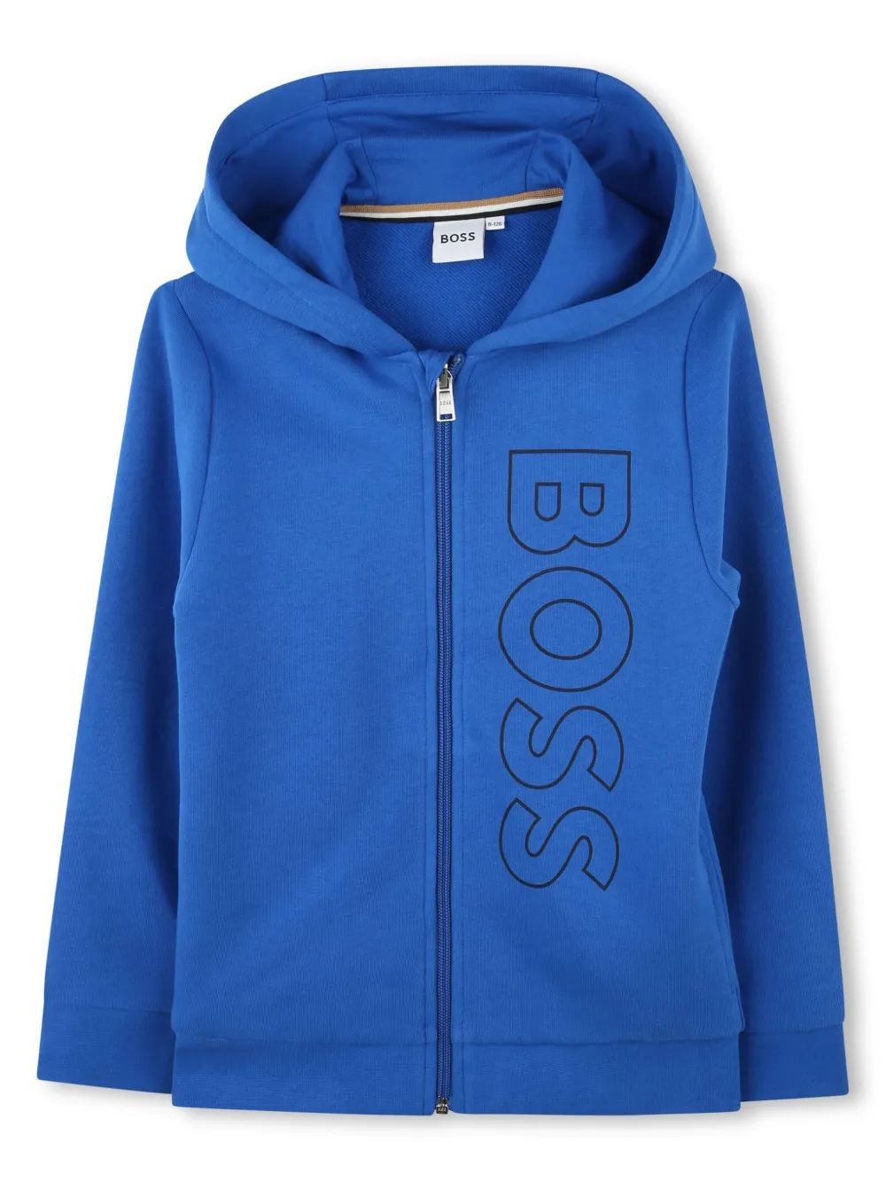 BOSS Kidswear Trainingspak met logoprint Blauw