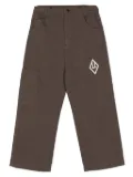 The Animals Observatory Condor canvas trousers - Brown