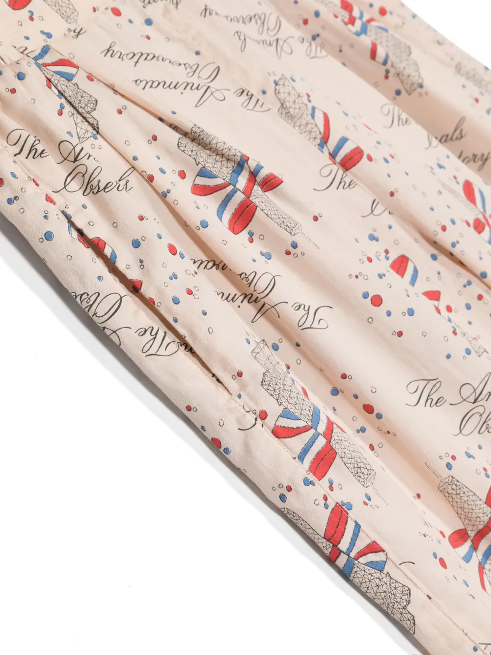 THE ANIMALS OBSERVATORY ANTELOPE EIFFEL-PRINT TROUSERS