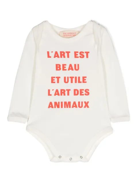 The Animals Observatory body Wasp à texte imprimé