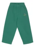 The Animals Observatory Elephant canvas trousers - Green