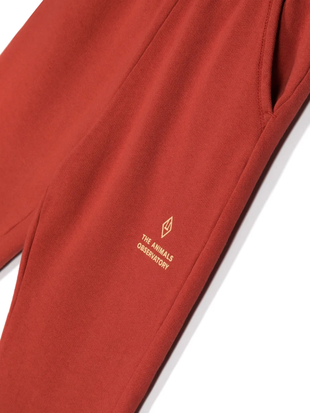 The Animals Observatory Draco Track Pants In Red