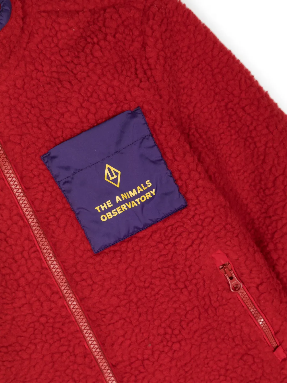 The Animals Observatory Fleece jack Rood