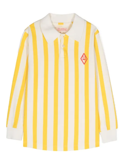 The Animals Observatory Eel striped polo shirt 