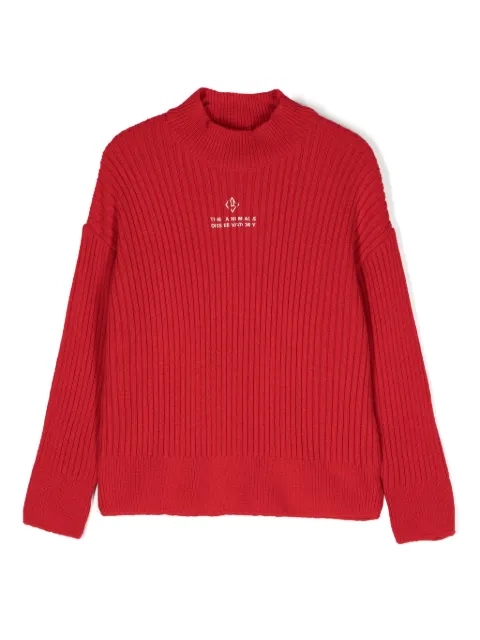 The Animals Observatory The Seal logo-print jumper
