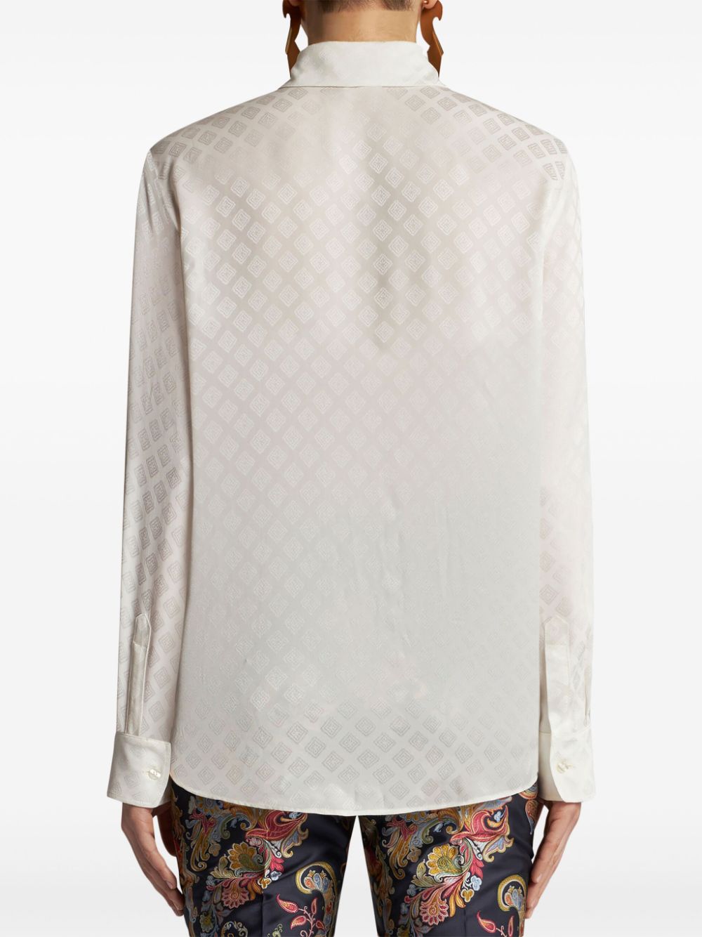 ETRO silk jacquard shirt Women