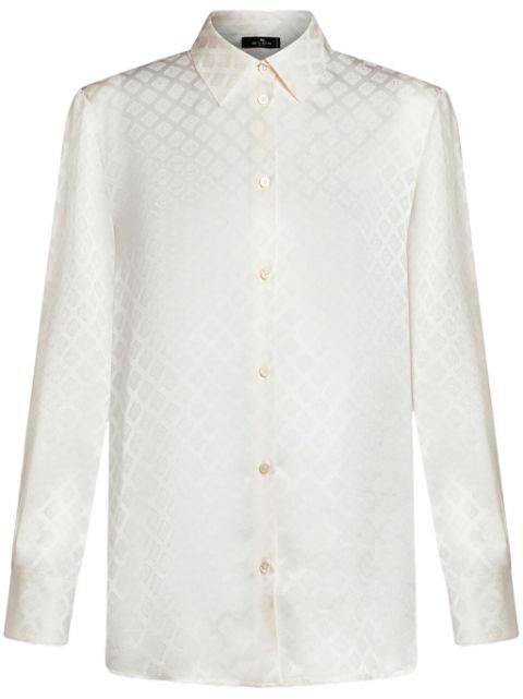 ETRO silk jacquard shirt Women