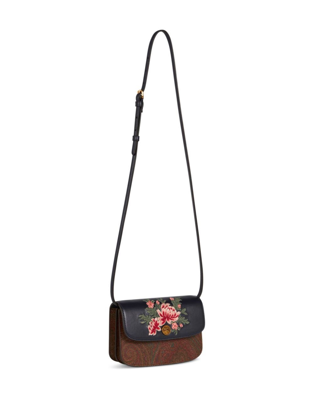 ETRO mini Etro Essential floral-embroidery crossbody bag Women