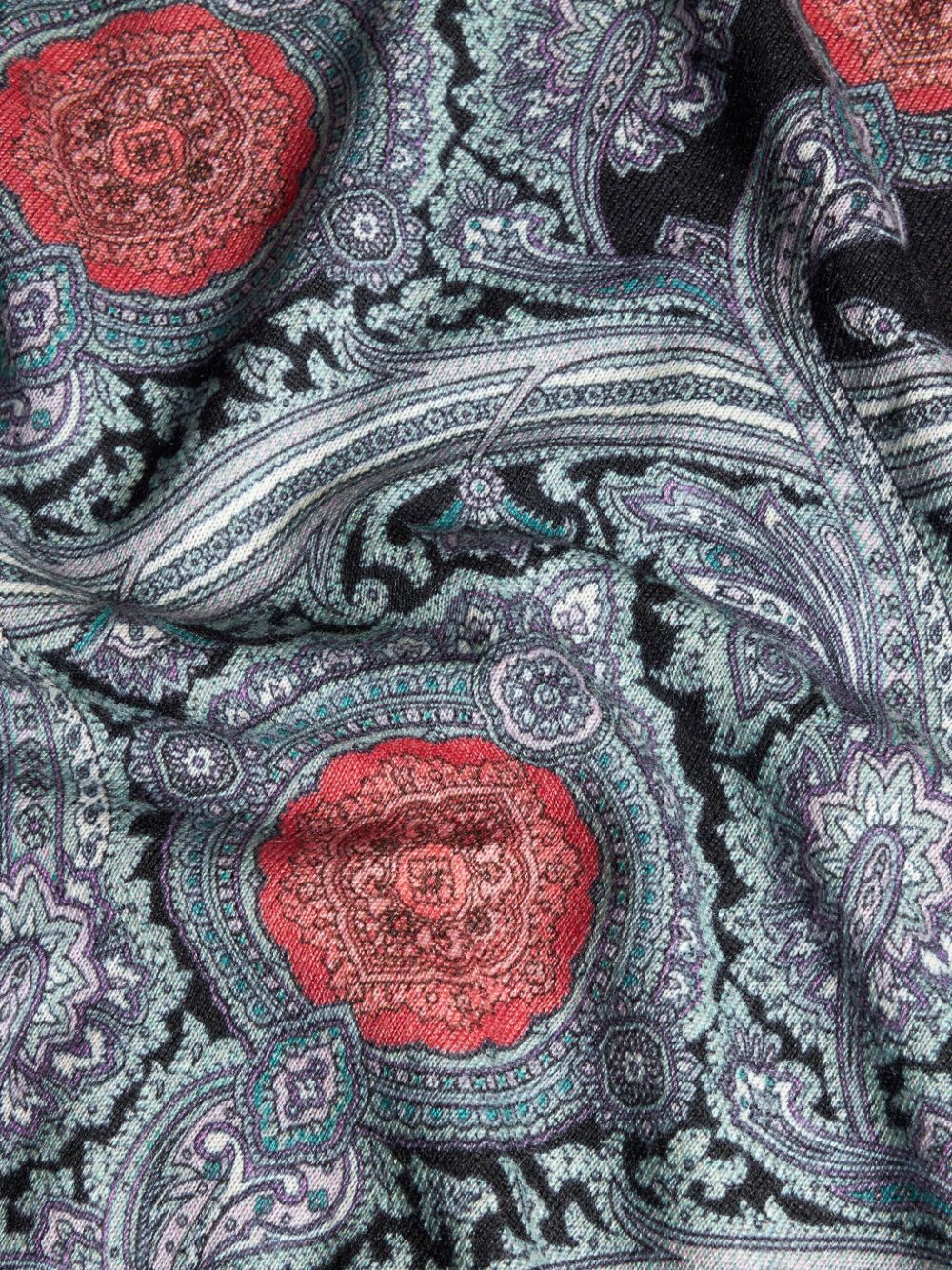 ETRO paisley-print silk sweater Women