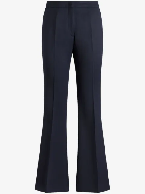 ETRO gabardine flared trousers 