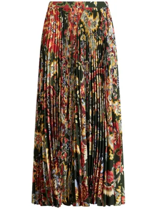 スカート Etro Flowing Midi Skirt With Paisley Patterns Etro Flowing Midi Skirt With Paisley Patterns | THE LIST